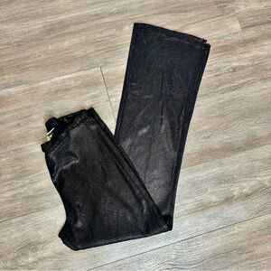 Vintage black snakeskin The Original Y2K pants